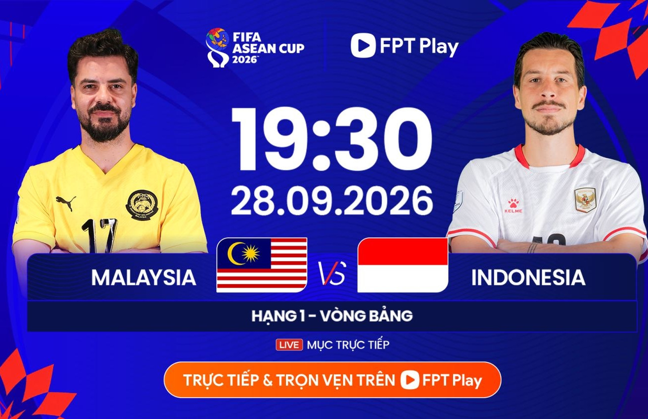 Link xem trực tiếp FIFA ASEAN Cup 2026 hôm nay 28/9
