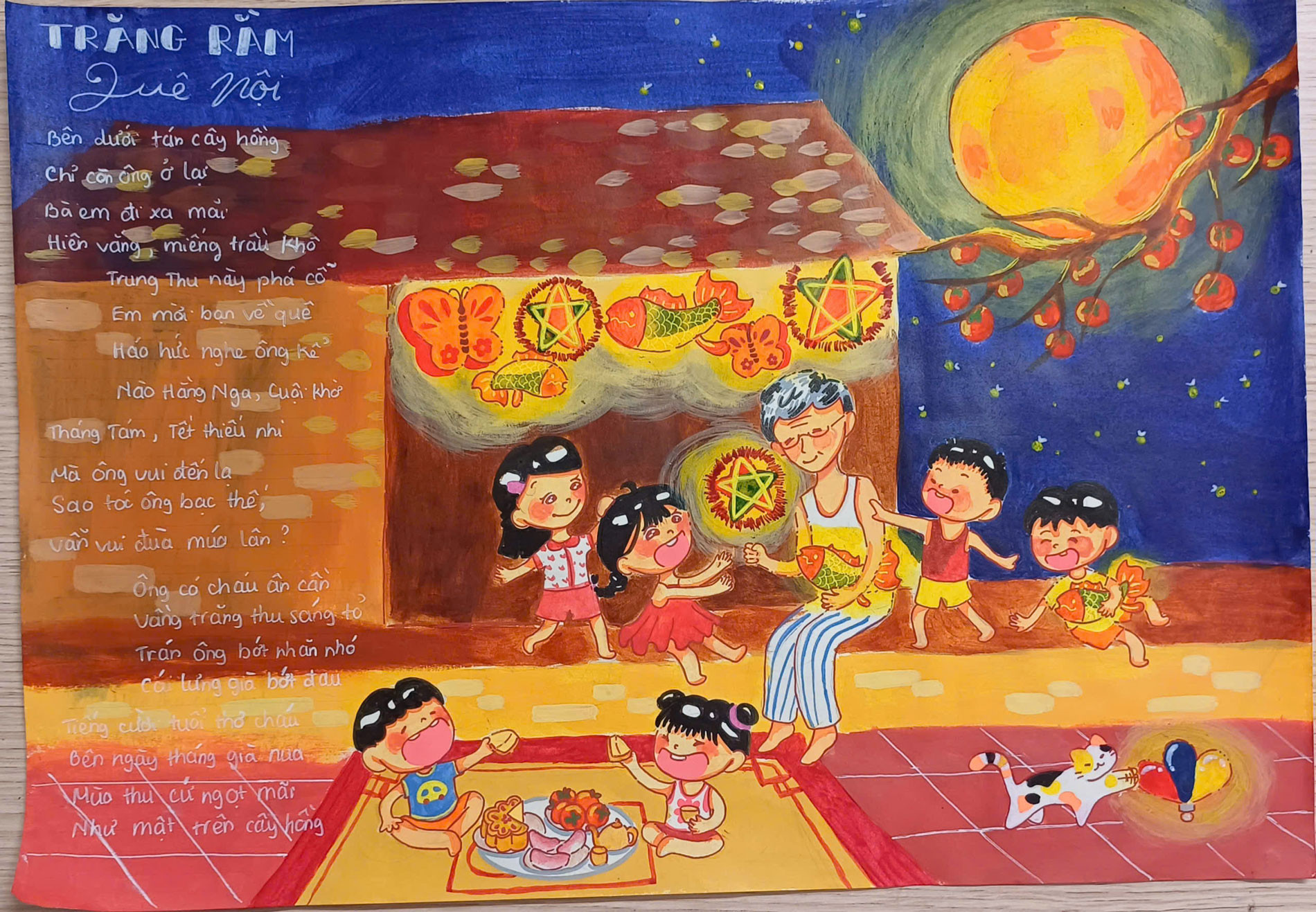 Giải Nhì   Trăng rằm quê nội   Trần Trúc Linh.jpg