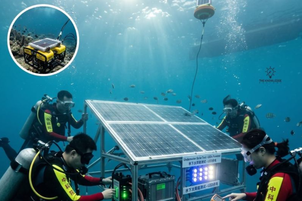 Pin mặt trời phát điện ở độ sâu 10m dưới biển, hiệu suất gấp đôi trên cạn
