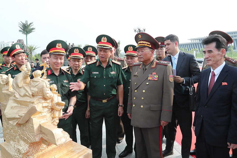 Sẽ có cụm tượng về tình đoàn kết, hữu nghị Việt Nam - Triều Tiên