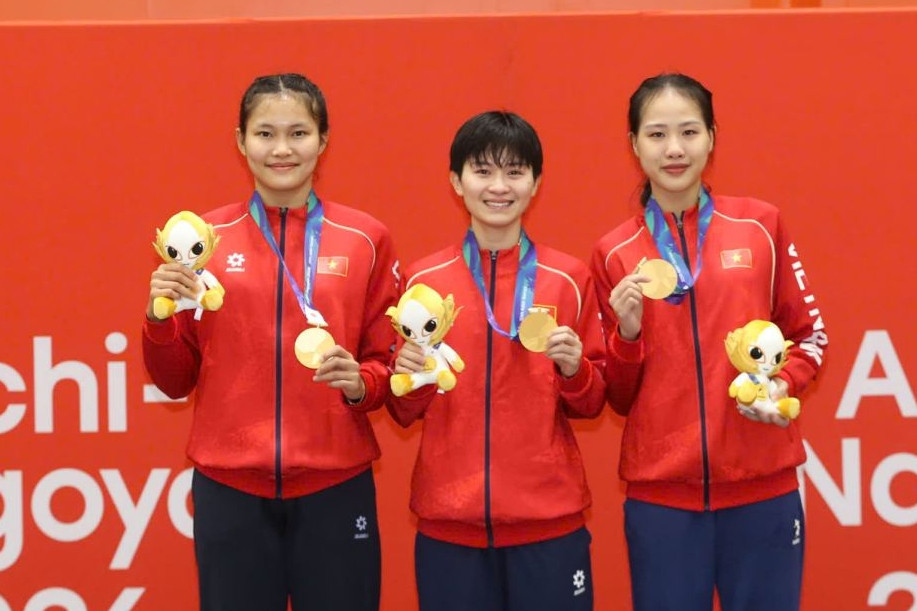 ASIAD 2026 ngày 29/9: Việt Nam giành tấm HCV thứ 2
