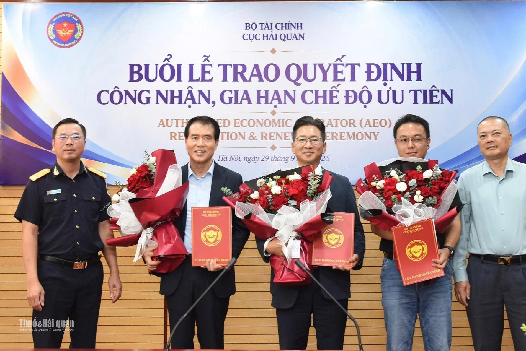 Hải quan công nhận thêm 3 doanh nghiệp FDI là doanh nghiệp ưu tiên