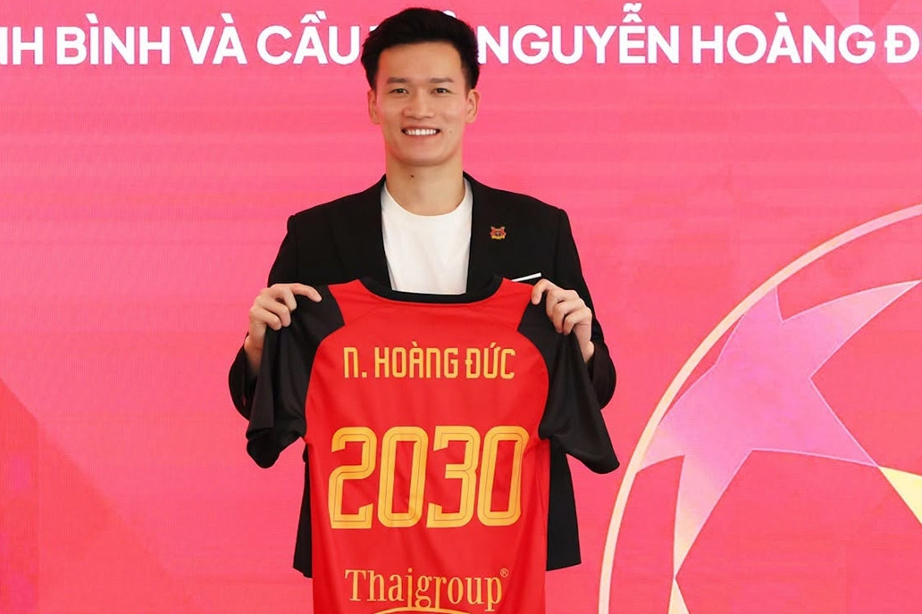 Ninh Bình giữ chân Hoàng Đức tới năm 2030