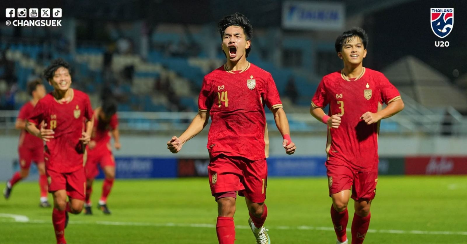 U20 Thái Lan thắng trận thứ 2 liên tiếp, rộng cửa lấy vé VCK châu Á