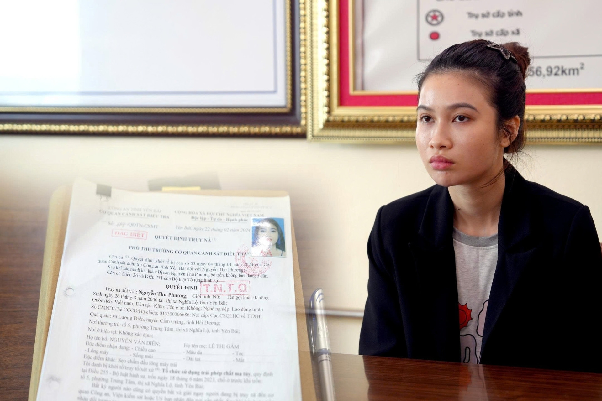Bắt tạm giam đối tượng truy nã Nguyễn Thu Phương khi đang lẩn trốn ở Campuchia