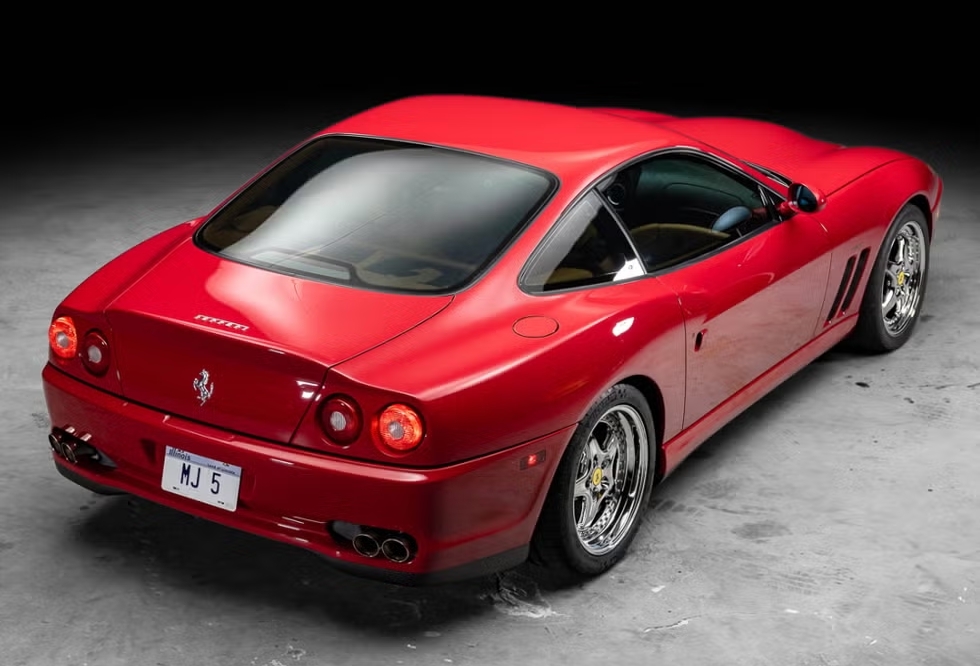 Điểm đặc biệt trên siêu xe Ferrari 550 của Michael Jordan sắp được đấu giá