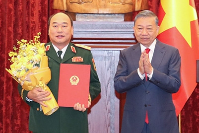 Phó tổng Tham mưu trưởng QĐND Việt Nam Lê Quang Đạo được thăng quân hàm thượng tướng