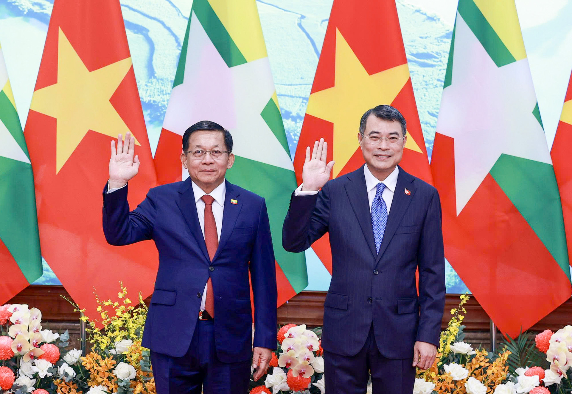Thủ tướng tiếp Tổng thống Myanmar