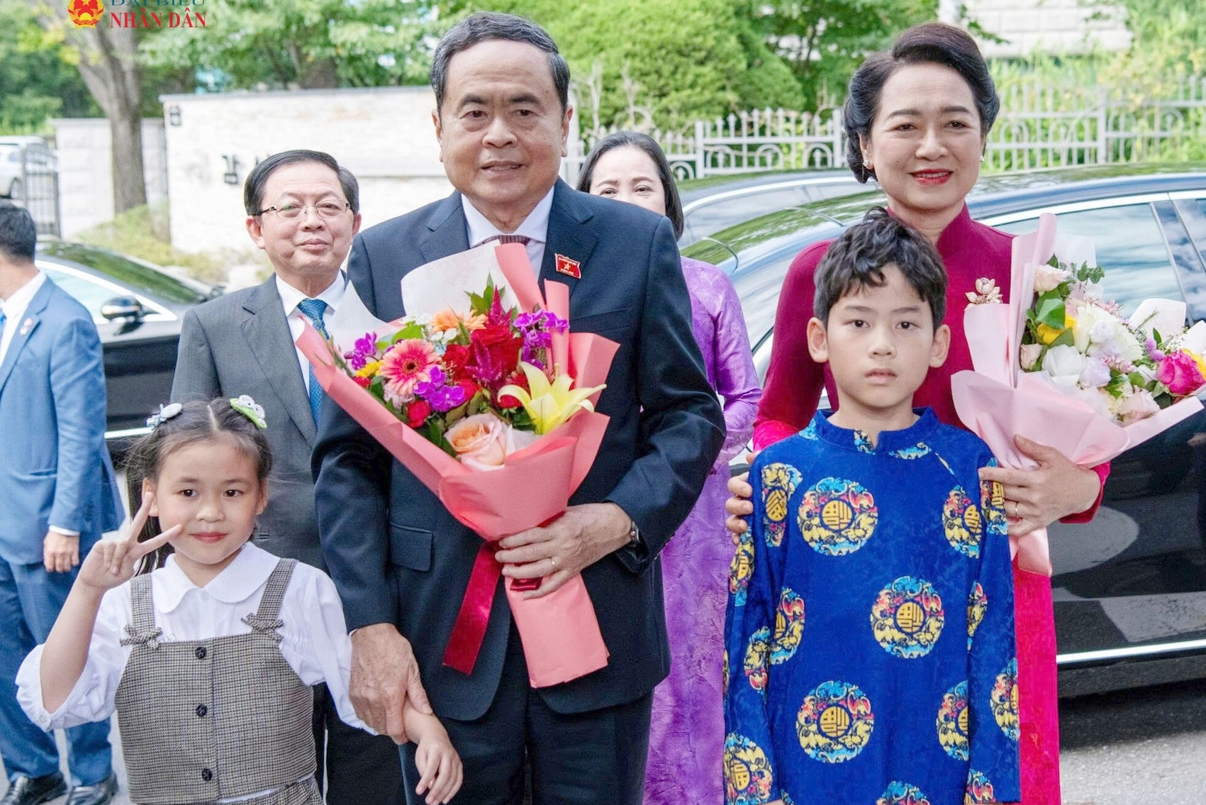 Chủ tịch Quốc hội Trần Thanh Mẫn gặp mặt cộng đồng người Việt Nam tại Hàn Quốc