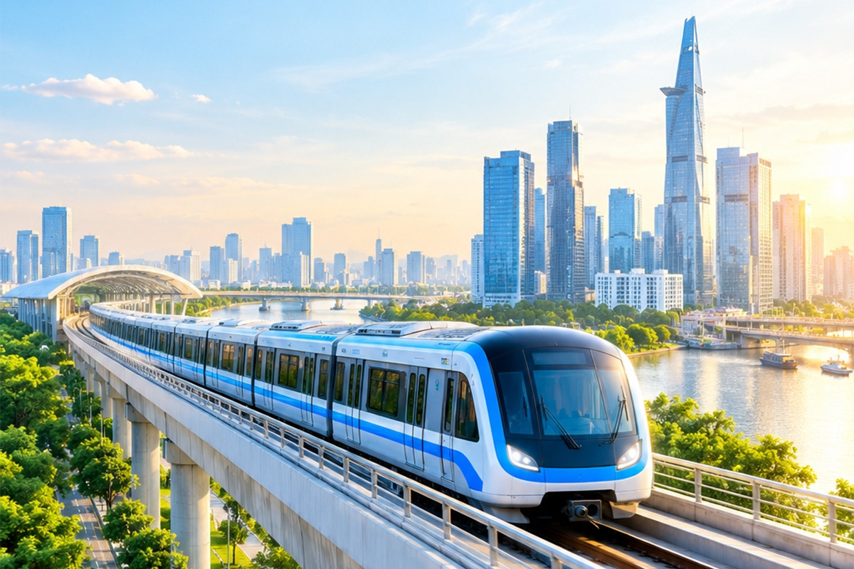 Dự kiến cần hơn 92.000 tỷ đồng phát triển đường sắt TPHCM đến năm 2030