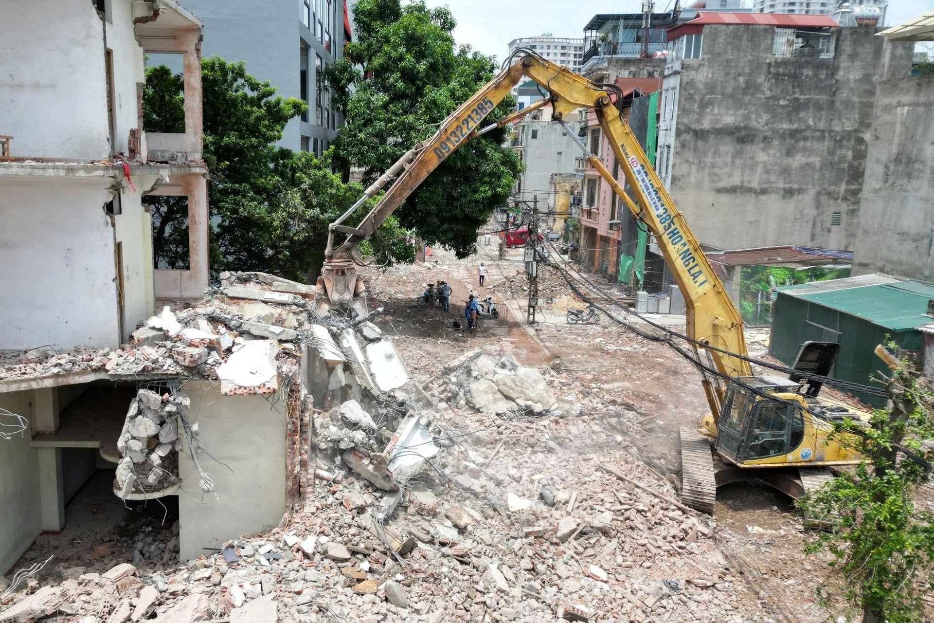 Ngõ 'đau khổ' ở Hà Nội hoàn thành giải phóng mặt bằng, sắp mở rộng lên 21m