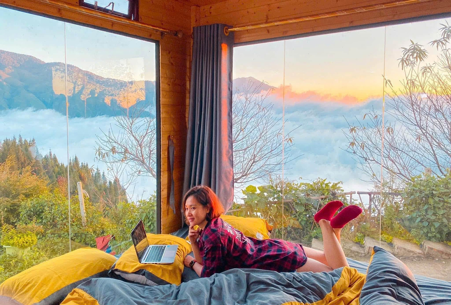 Chi vài tỷ mua 700m2 đất núi, vợ chồng Hà Nội làm homestay đón khách tới săn mây