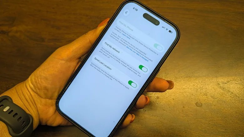 tìm iphone engadget