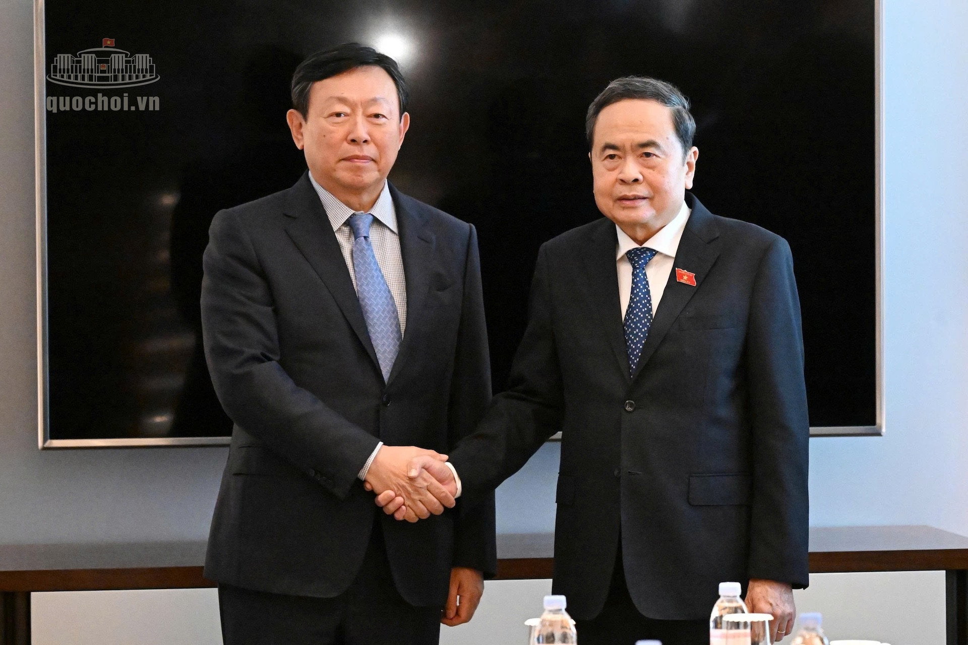 Chủ tịch Quốc hội Trần Thanh Mẫn tiếp lãnh đạo một số tập đoàn lớn của Hàn Quốc