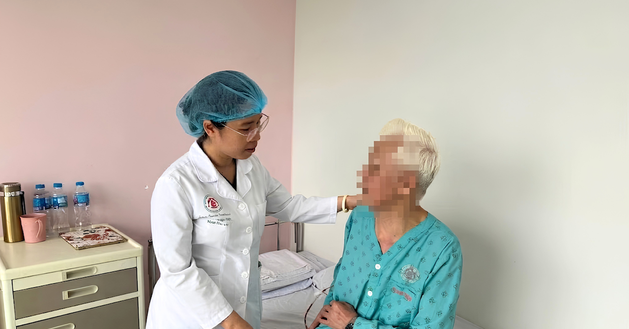 Cụ ông 84 tuổi mắc ung thư vú