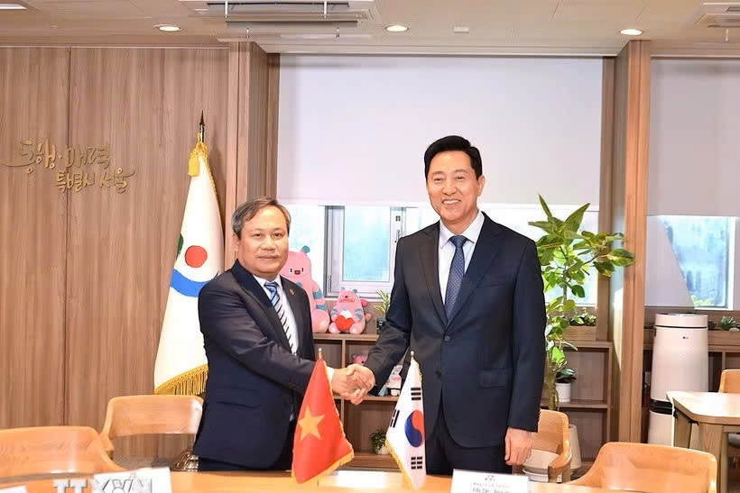 Hà Nội và Seoul thúc đẩy hợp tác trong nhiều lĩnh vực chiến lược