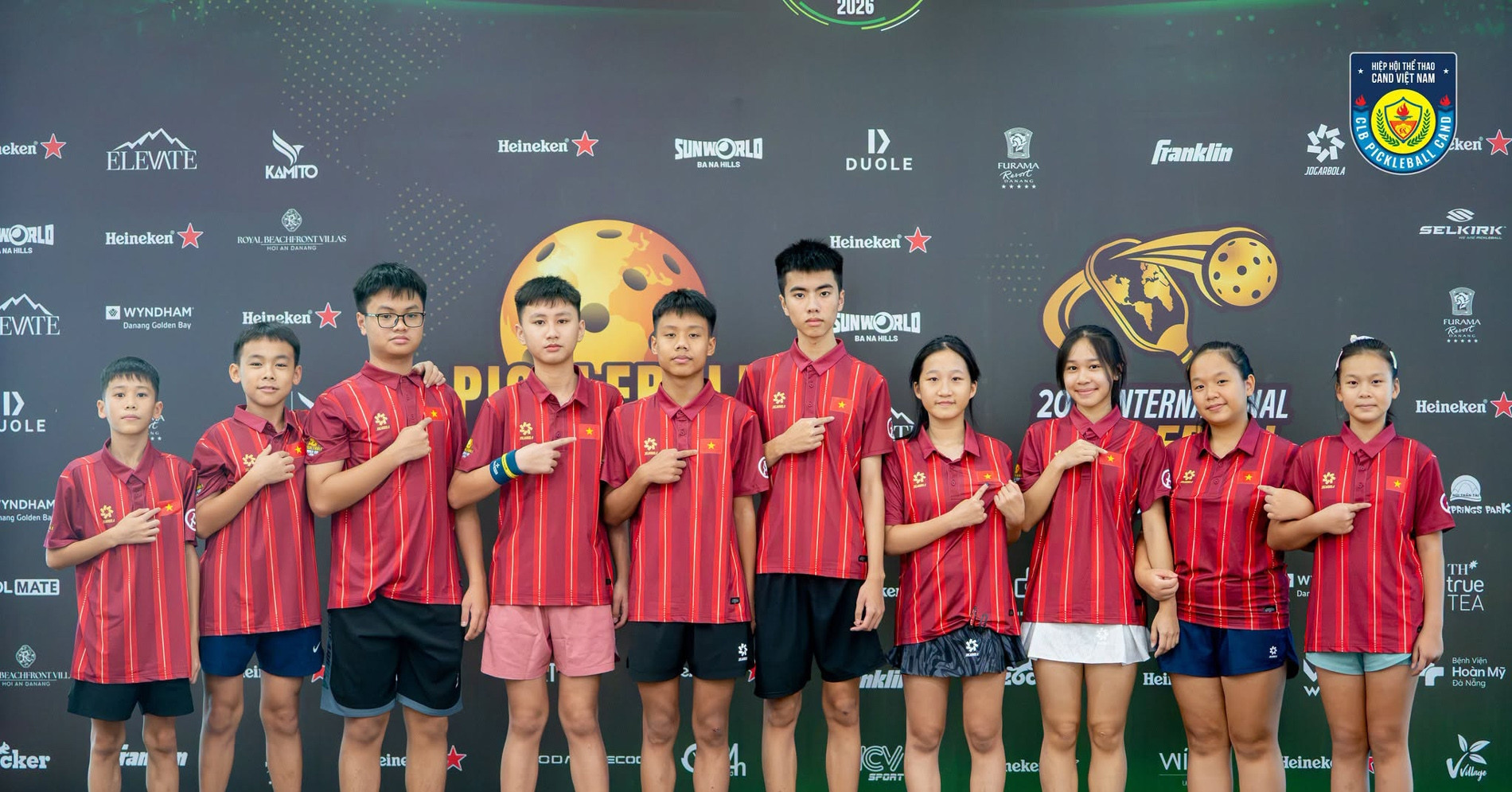 Pickleball CAND gây ấn tượng tại World Cup 2026