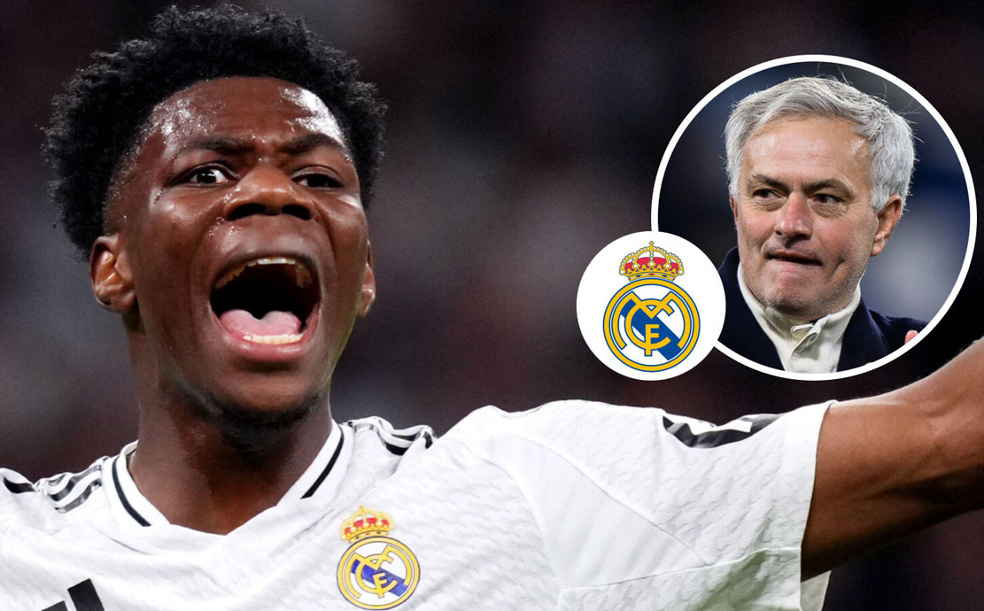 Two Images Collage Aurelien Tchouameni Jose Mourinho.jpg