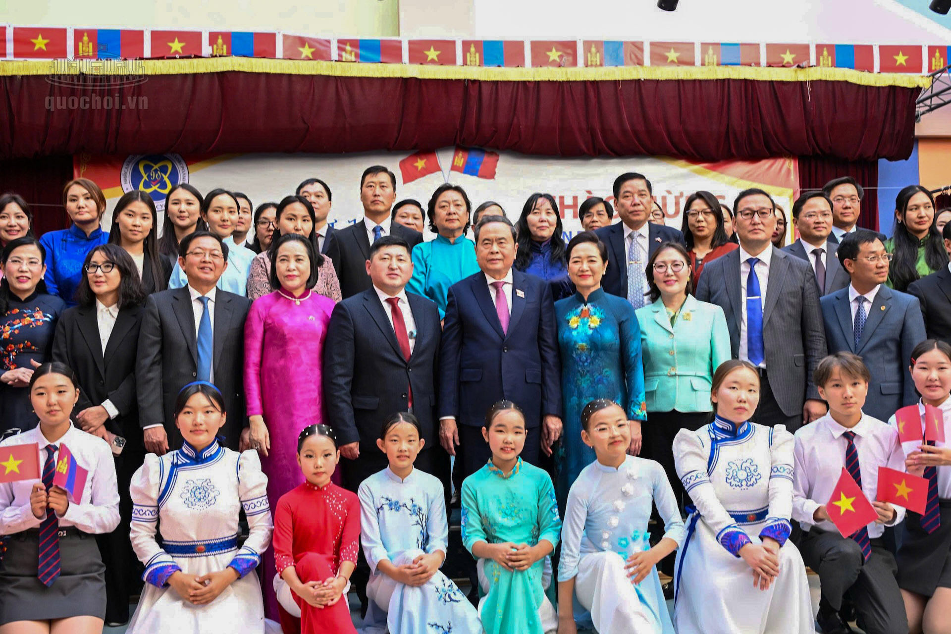 Chủ tịch Quốc hội Trần Thanh Mẫn thăm ngôi trường mang tên Chủ tịch Hồ Chí Minh