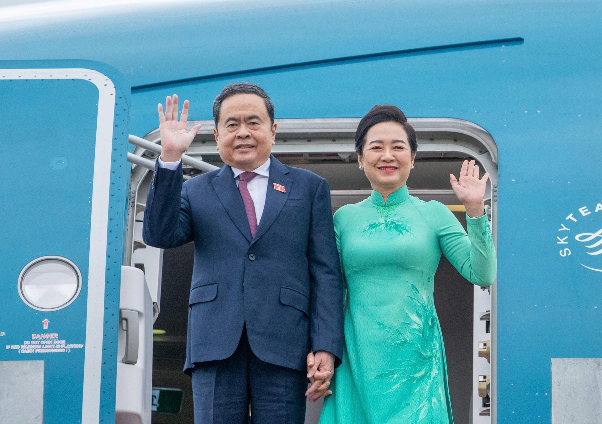 Chủ tịch Quốc hội Trần Thanh Mẫn và Phu nhân cùng Đoàn đại biểu cấp cao Việt Nam rời Hàn Quốc, lên đường thăm chính thức Mông Cổ