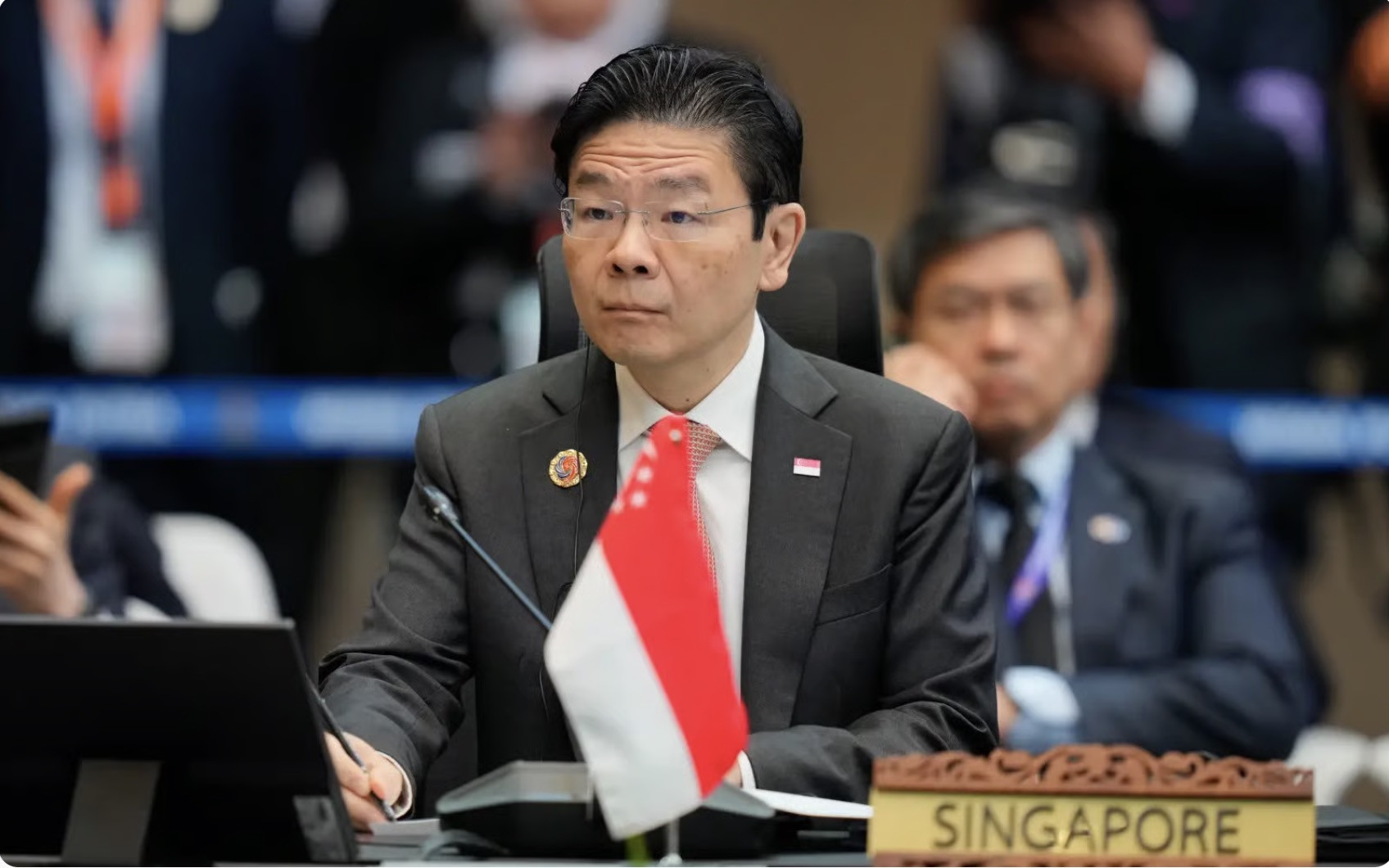 Thủ tướng Singapore. Ảnh: EPA