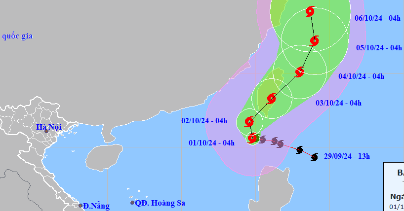 Typhoon Krathon hits East Sea as typhoon No. 5, gusts over level 17