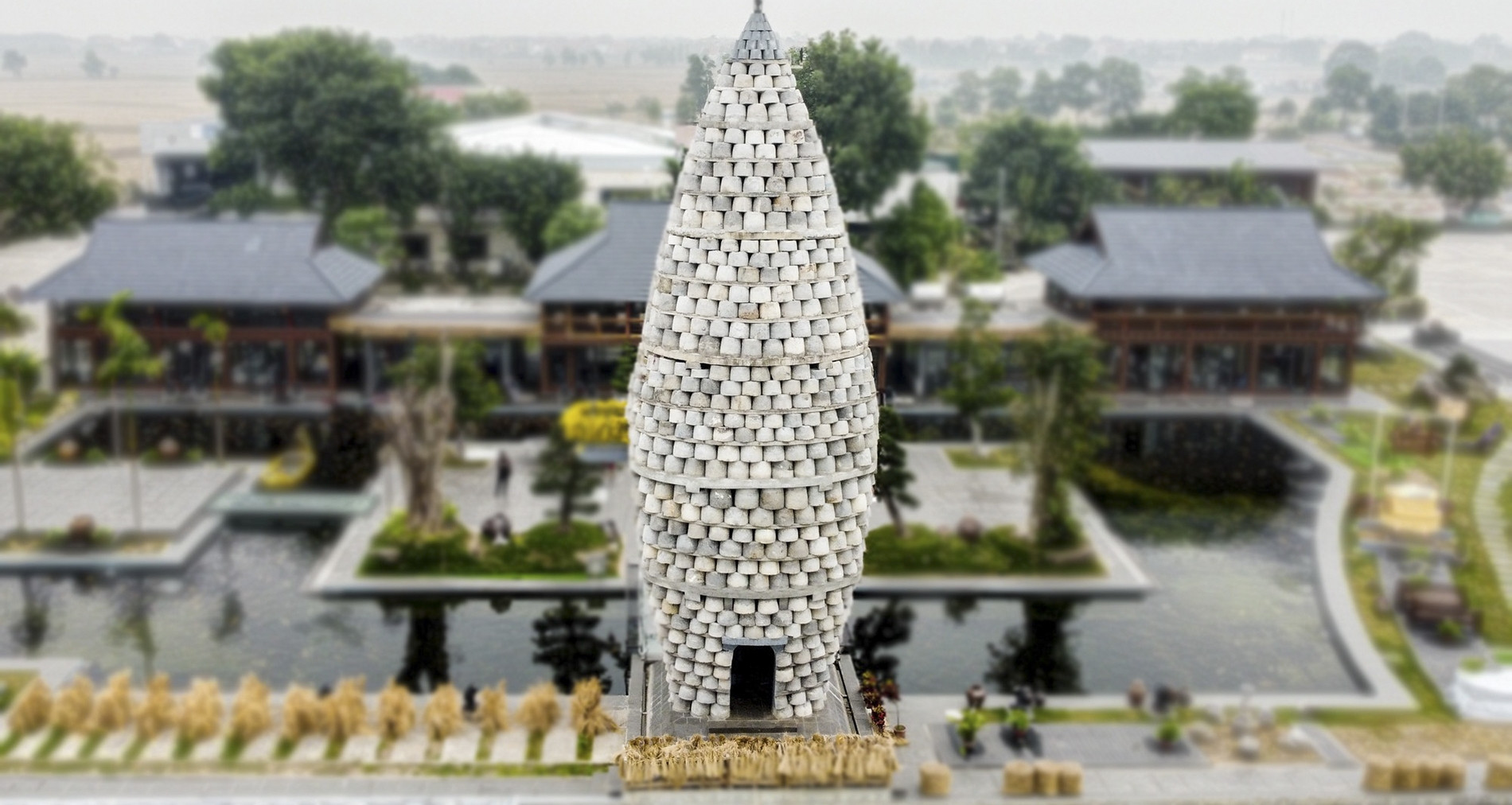 Than Nong Tower in Bac Ninh achieves world record for agricultural symbolism