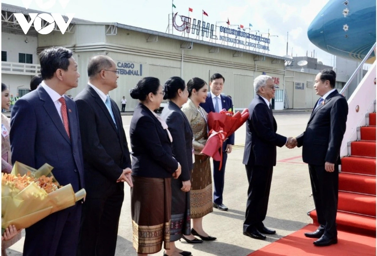 na chairman begins official visit to laos, attendance at aipa-45 picture 2