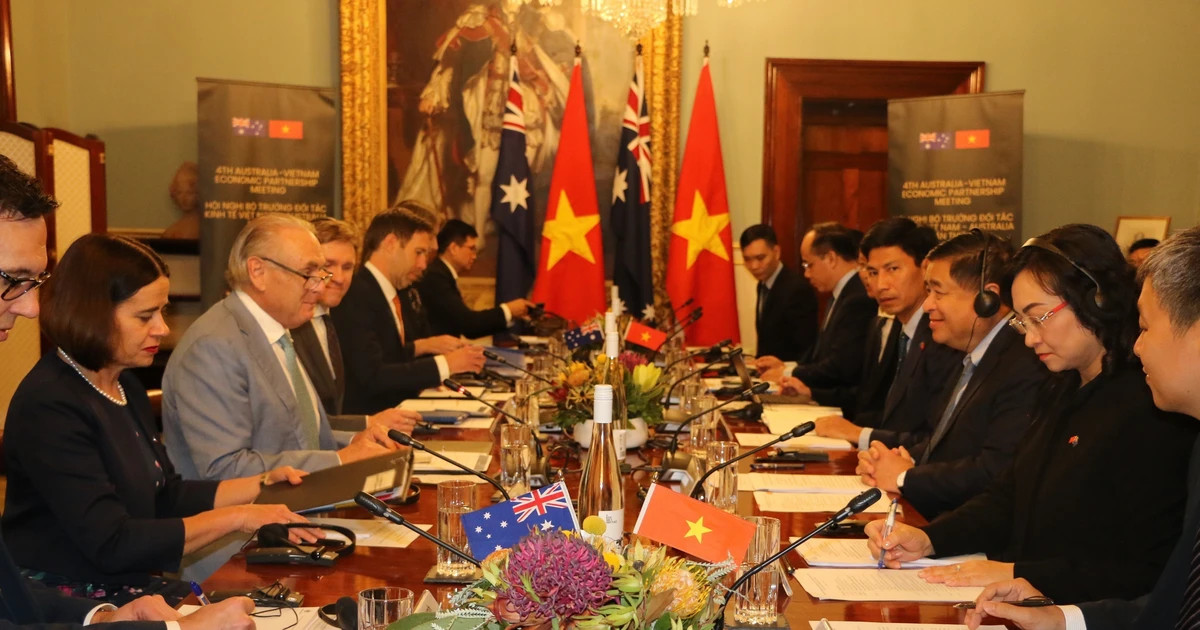 Vietnam, Australia hold fourth economic partnership meeting