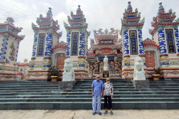 Hue couple spends VND3 billion to build tombs for themselves