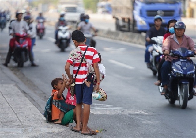 HCMC cracking down on exploitation of child beggars