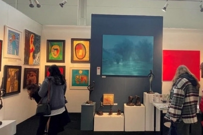 Vietnamese paintings exhibited at international art fair in UK