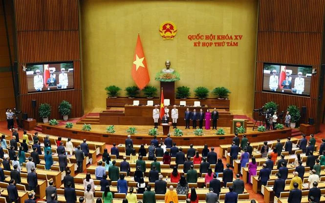 State President Luong Cuong sworn in to office