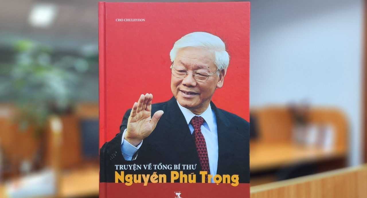 Korean author’s book on General Secretary Nguyen Phu Trong released in Vietnam