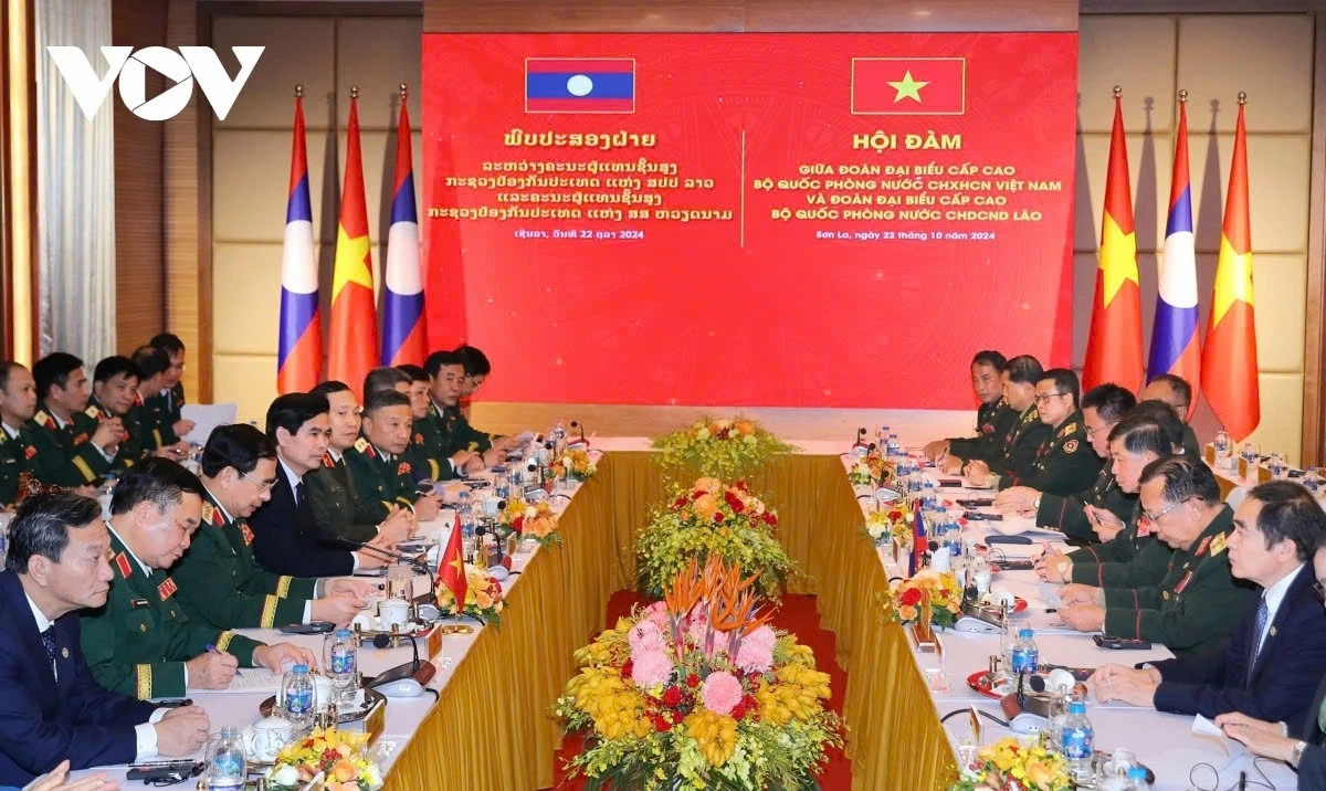 vietnam and laos sign bilateral defense cooperation document picture 2