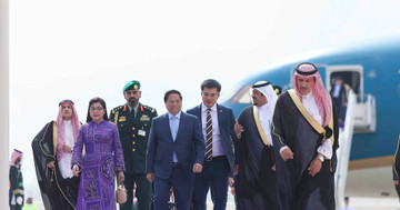 Prime Minister arrives in Saudi Arabia for Future Investment Initiative Summit