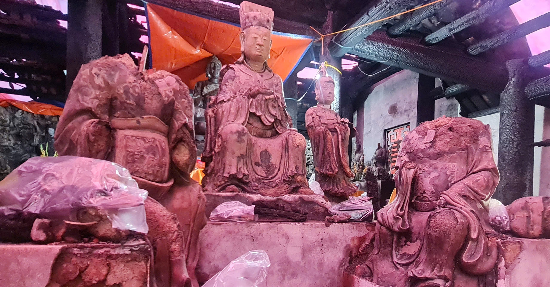 Pho Quang Temple’s heritage rescued following devastating fire