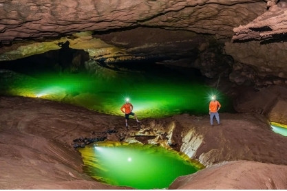 Unusually deep lake discovered in Phong Nha - Ke Bang national park