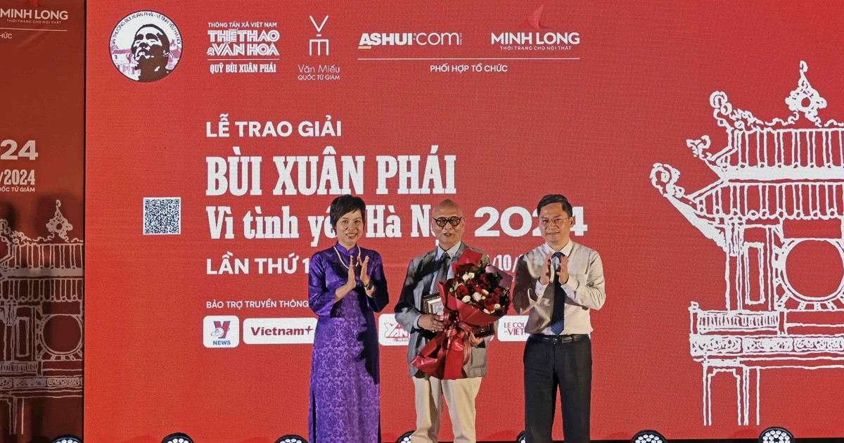Grand Prize of Bui Xuan Phai Awards honours Hanoian architect