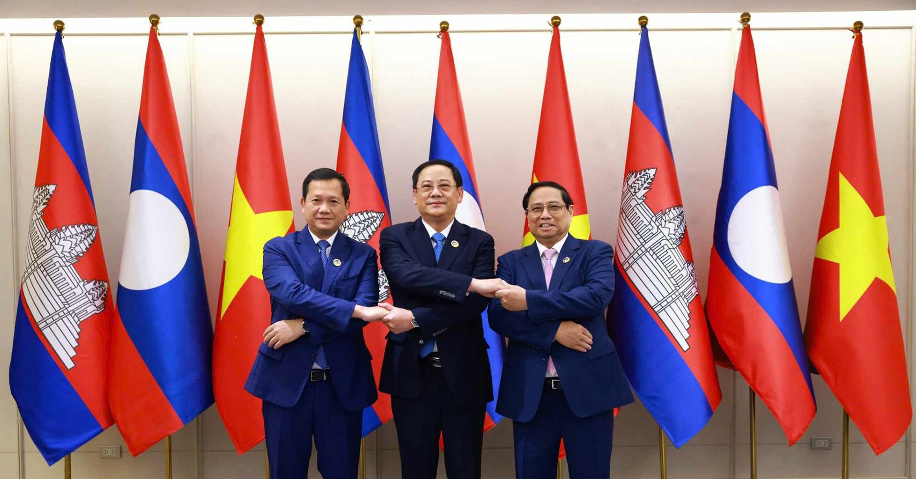 Vietnam, Cambodia, Laos leaders call for enhanced economic and trade cooperation