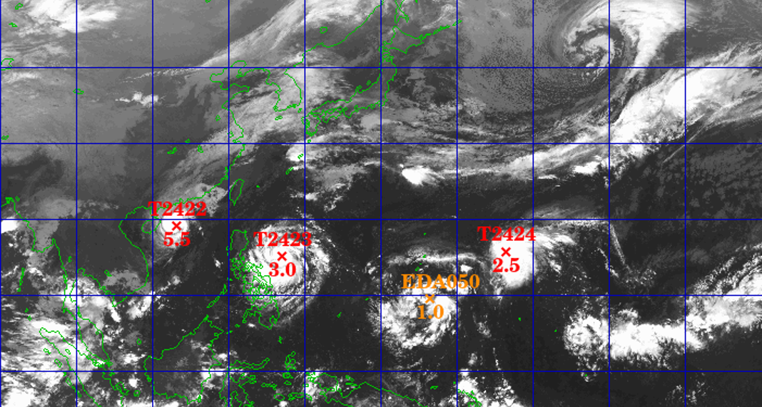 Vietnam faces onslaught of storms: Yinxing, Toraji, and Man-yi