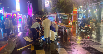 Two Indonesian nationals injured in hit-and-run on Nguyen Hue walking street