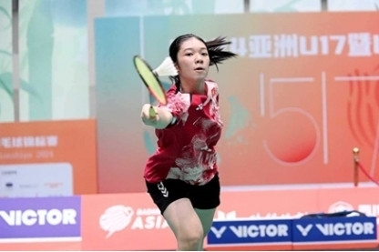 Teenager brings hope for Vietnamese badminton