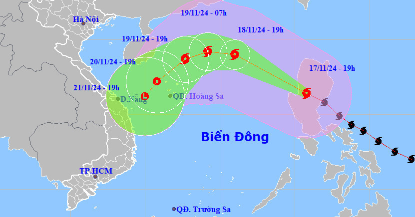 Typhoon Man-yi weakens, poised to enter East Sea as Storm No. 9