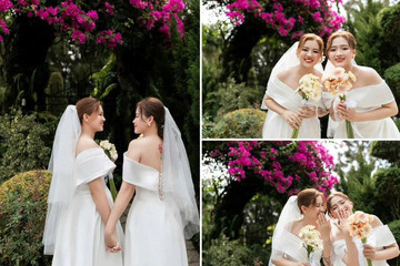 Two girls found their soulmate, have romantic wedding