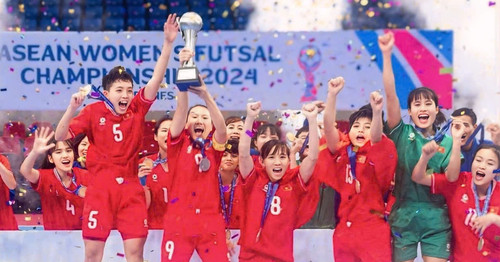 Vietnam clinches first-ever ASEAN Women’s Futsal Championship title