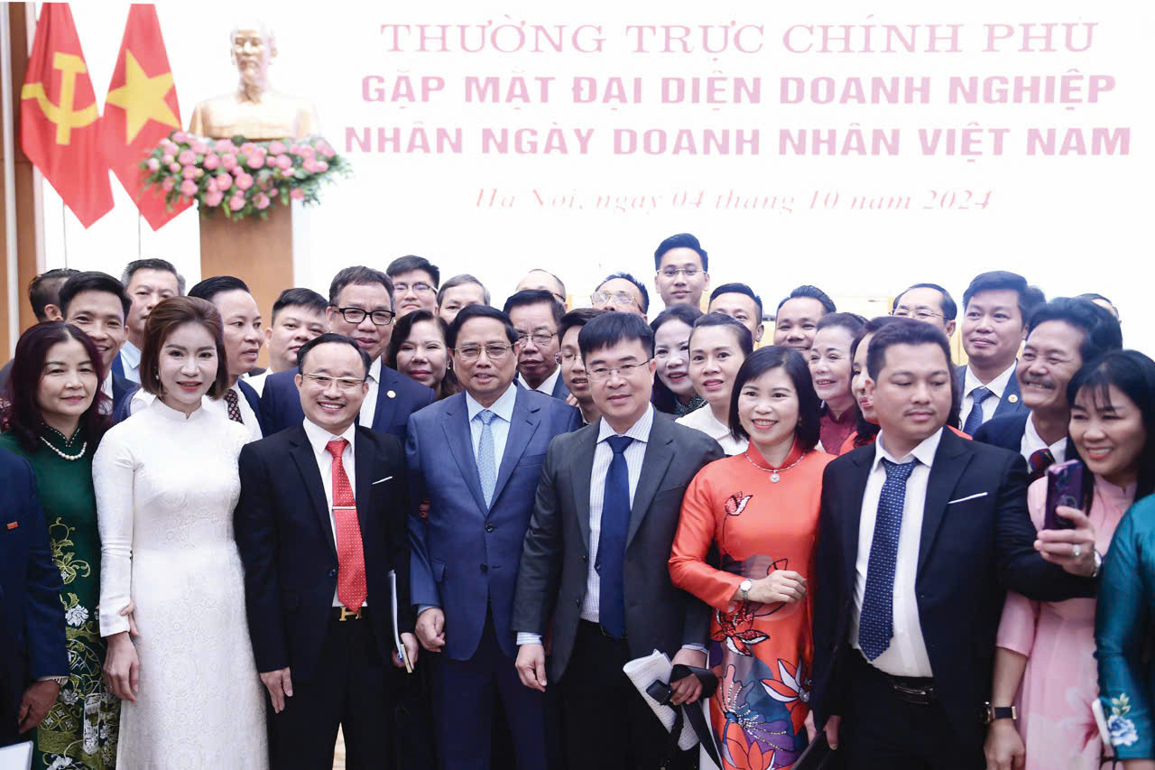 Thủ tướng gặp doanh nhân tháng 10 20204