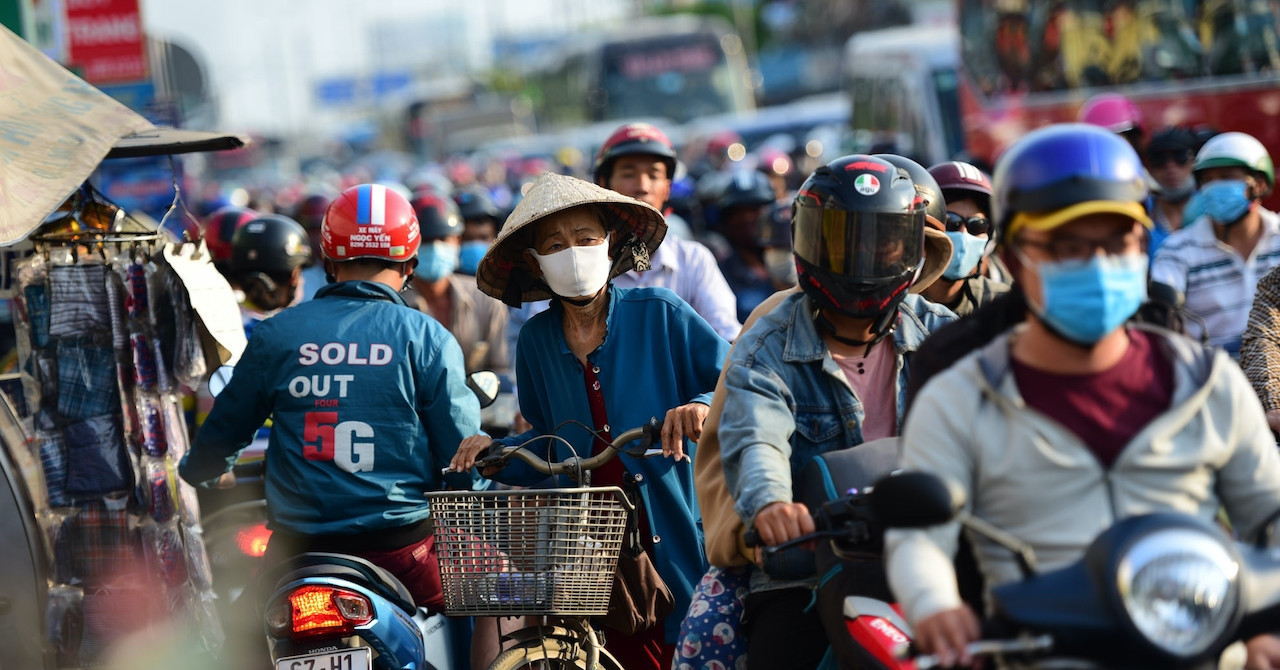 Vietnam leads the world in motorcycle usage with over 77 million registered