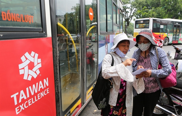 Hanoi introduces unlimited free bus passes for the disabled, the elderly, poor