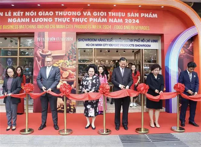 Business matching and food products week kicks off in HCM City
